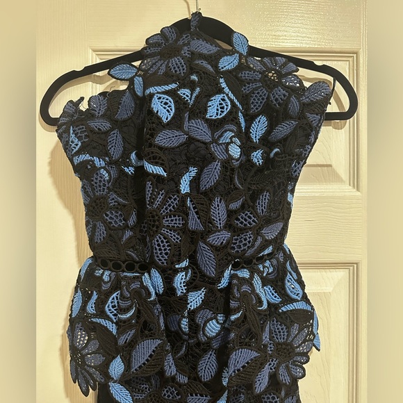 Elliatt Times Dress in Blue Multi - Revolve - Picture 4 of 7